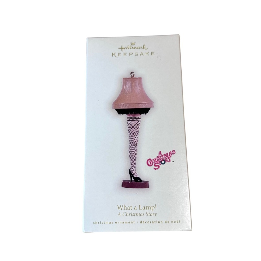 Hallmark Keepsake A Christmas Story What A Lamp Ornament 2009 Fragile Leg Lamp